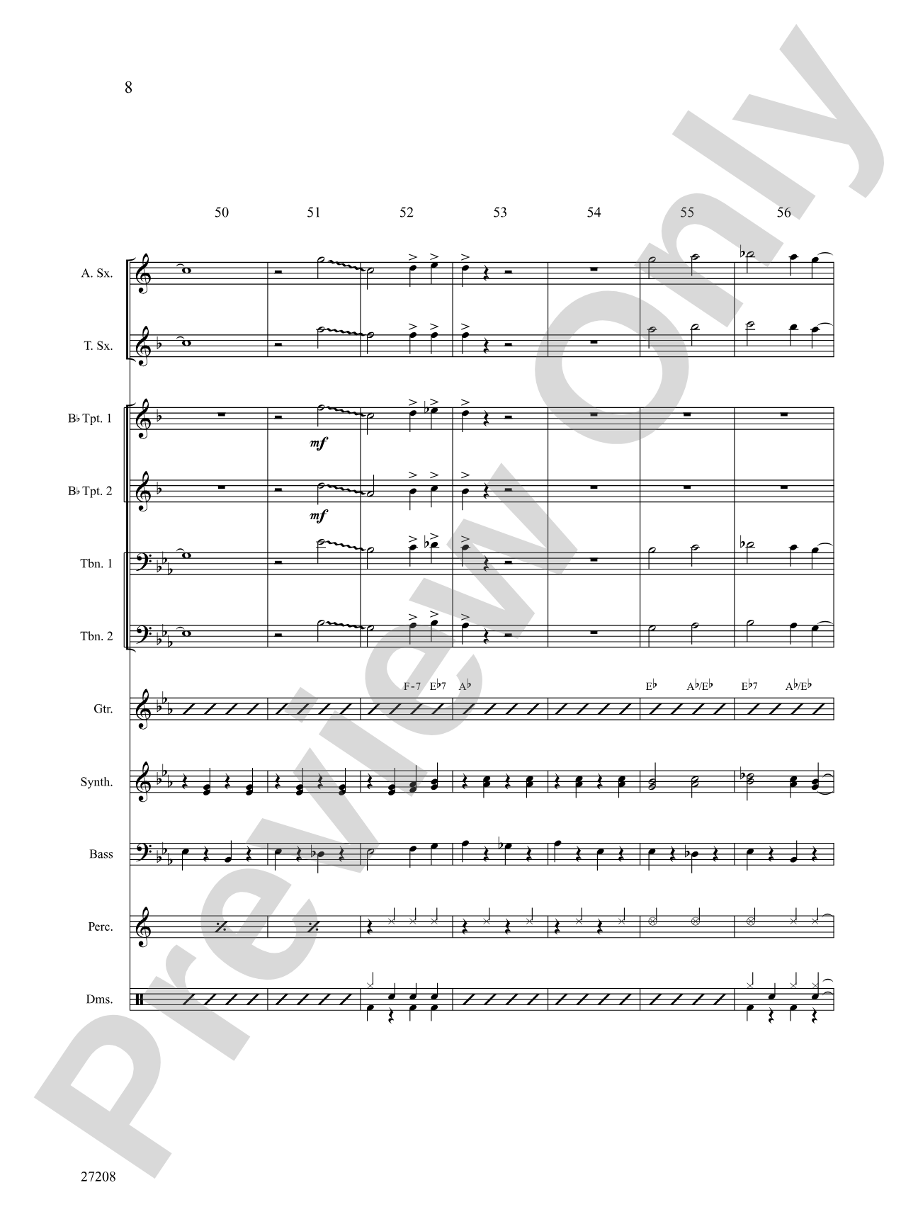 There Once Was a Man (from The Pajama Game): Choral SoundPax