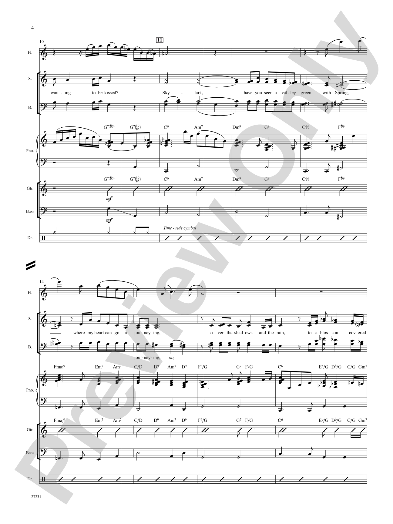 Skylark: Choral SoundPax