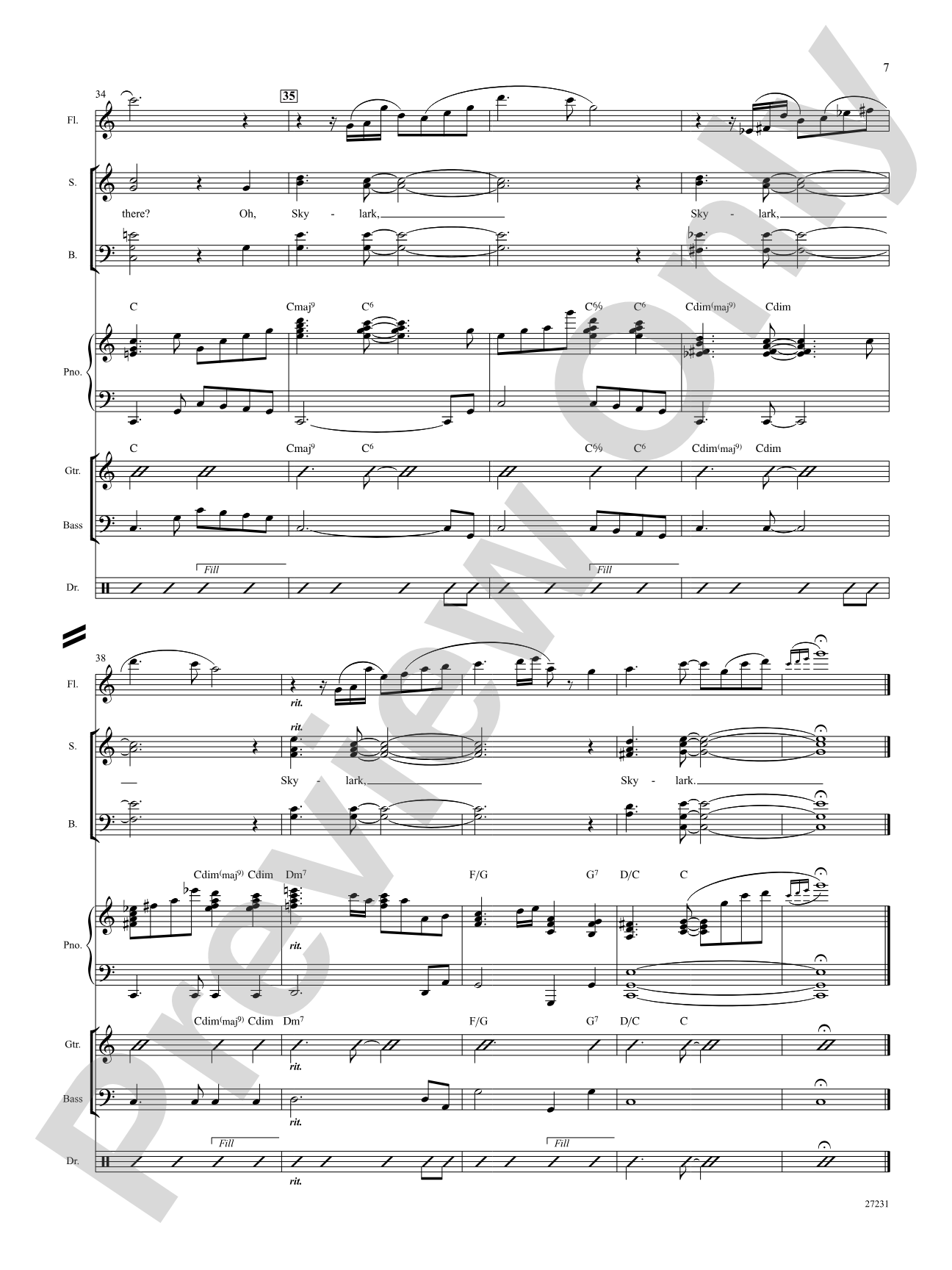 Skylark: Choral SoundPax