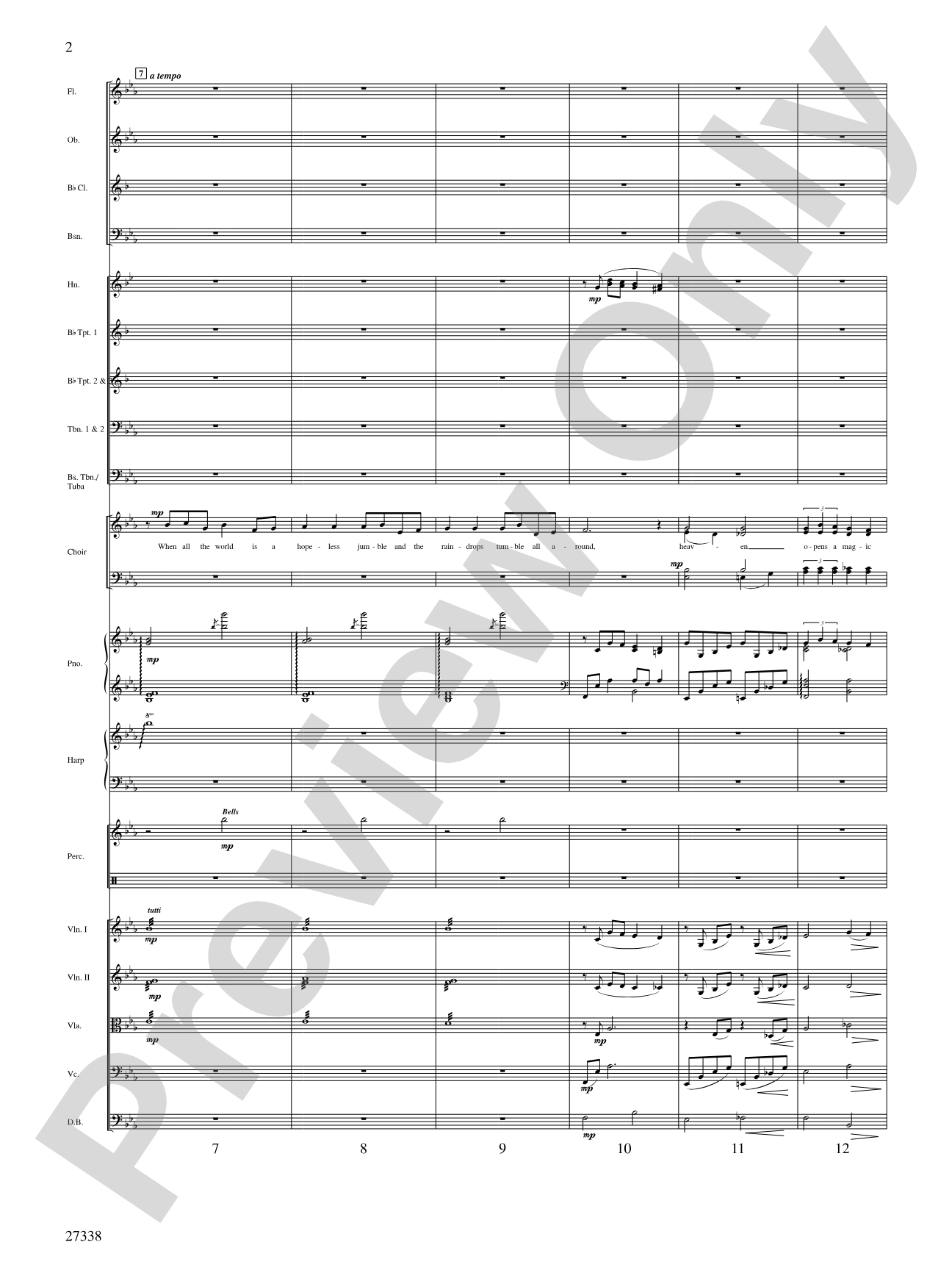 Over the Rainbow (from the musical The Wizard of Oz): Choral SoundPax