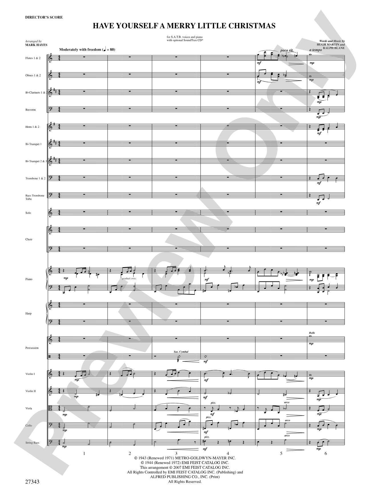 Have Yourself a Merry Little Christmas: Choral SoundPax