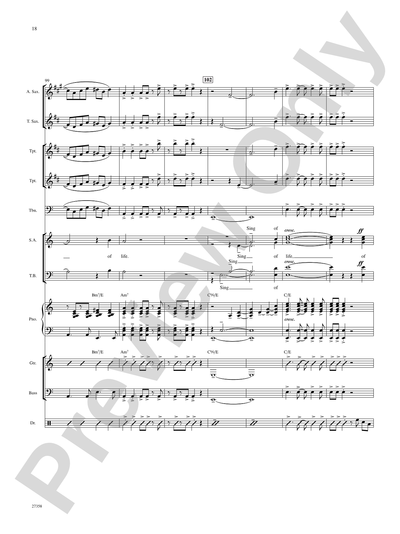 The Music of Life: Choral SoundPax