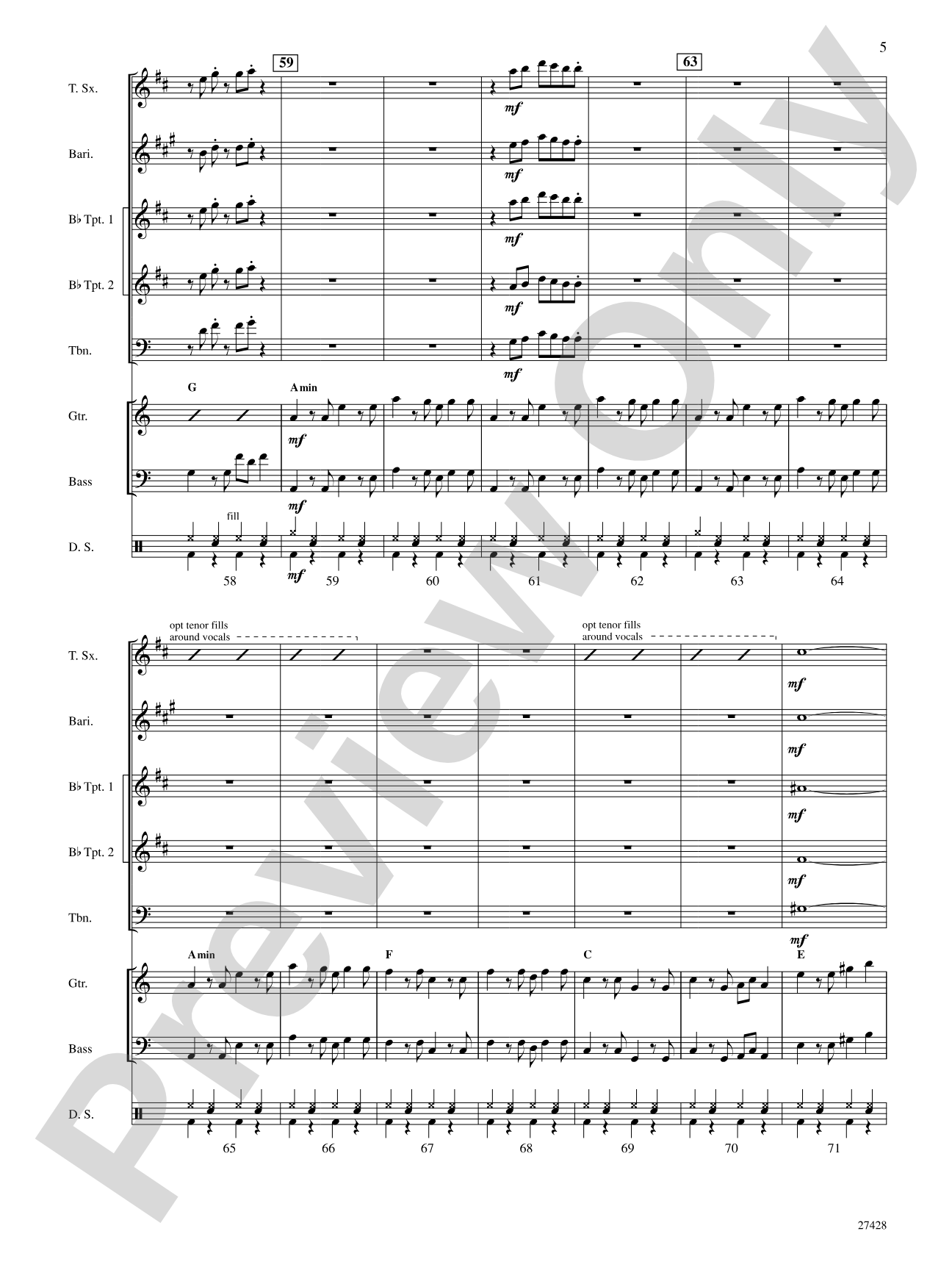 You're the One That I Want (from Grease): Choral SoundPax