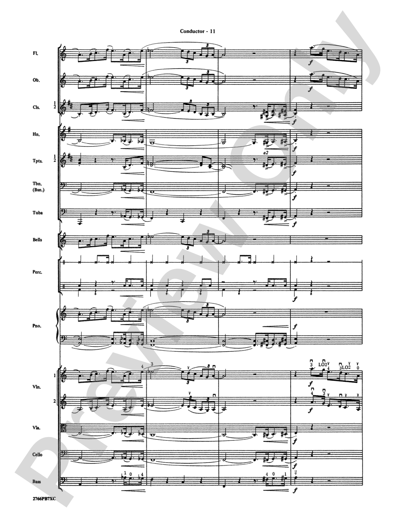 The Pink Panther: Full Orchestra Conductor Score & Parts