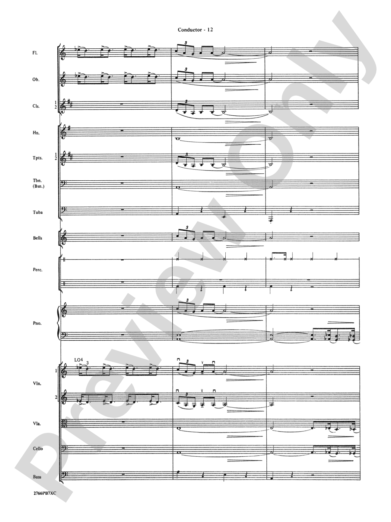 The Pink Panther: Full Orchestra Conductor Score & Parts