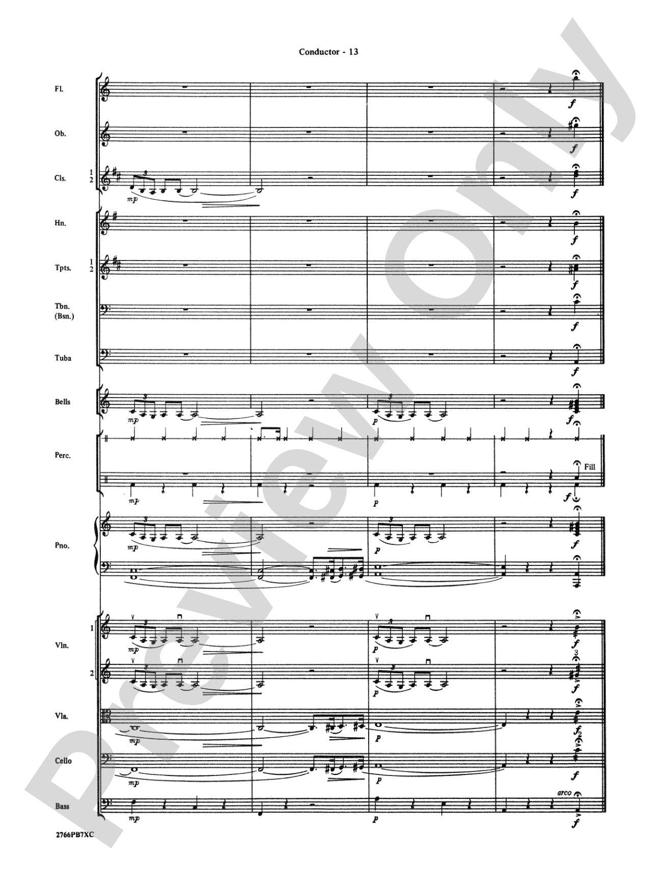 The Pink Panther: Full Orchestra Conductor Score & Parts