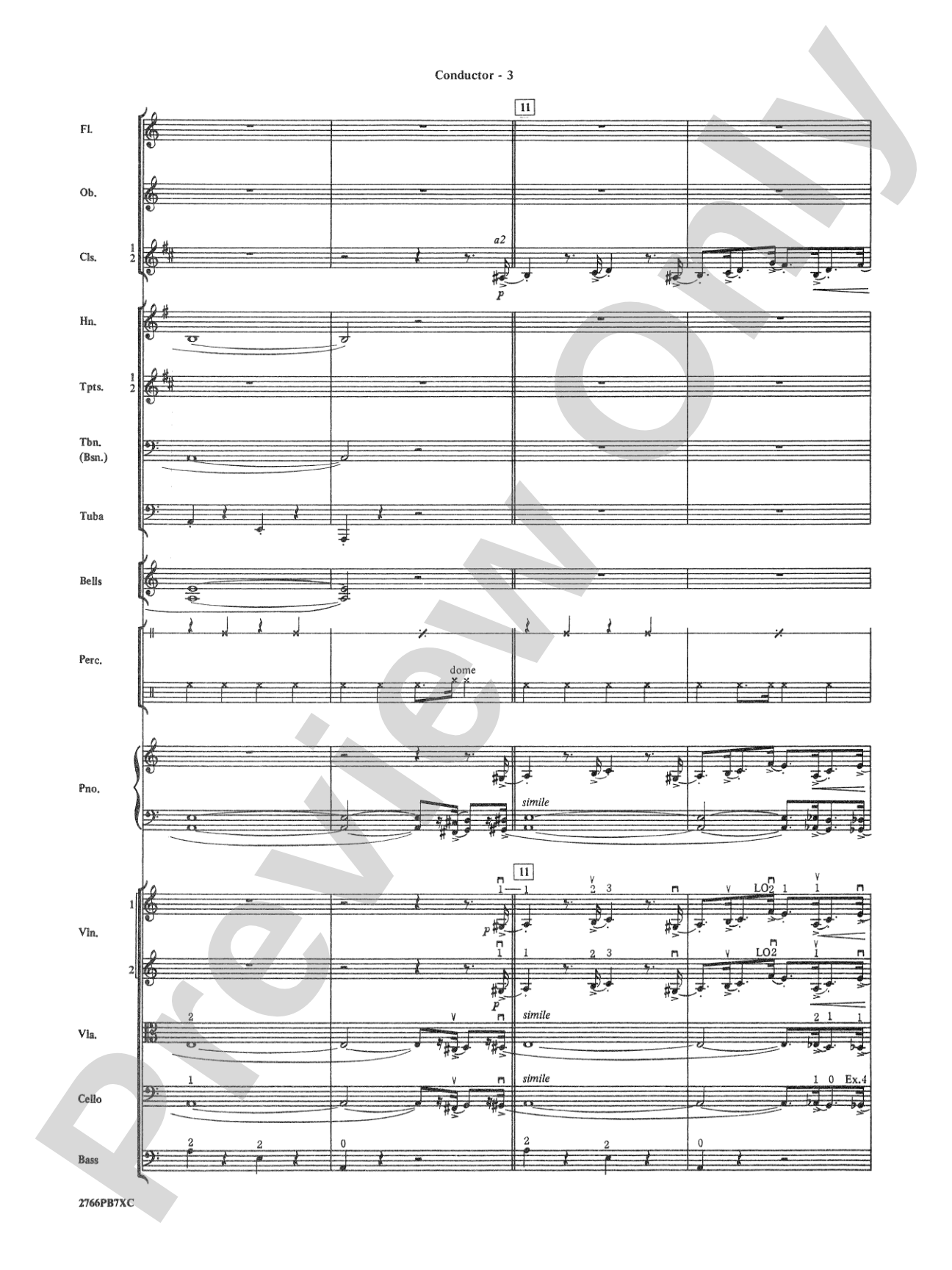 The Pink Panther: Full Orchestra Conductor Score & Parts