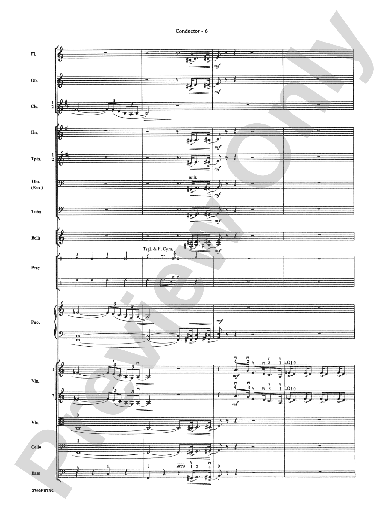 The Pink Panther: Full Orchestra Conductor Score & Parts