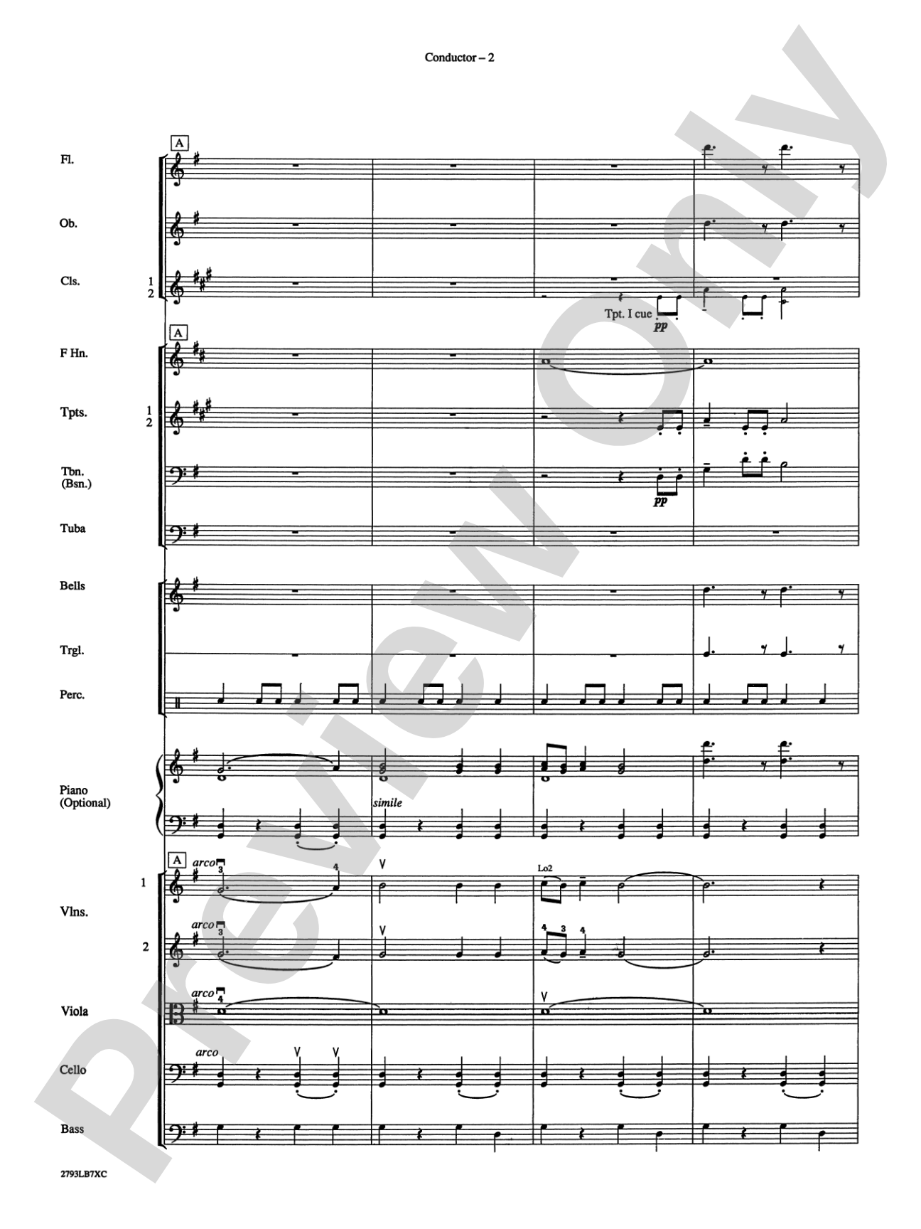 The Little Drummer Boy: Full Orchestra Conductor Score & Parts