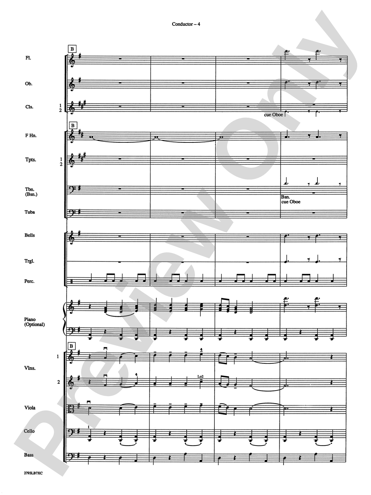 The Little Drummer Boy: Full Orchestra Conductor Score & Parts