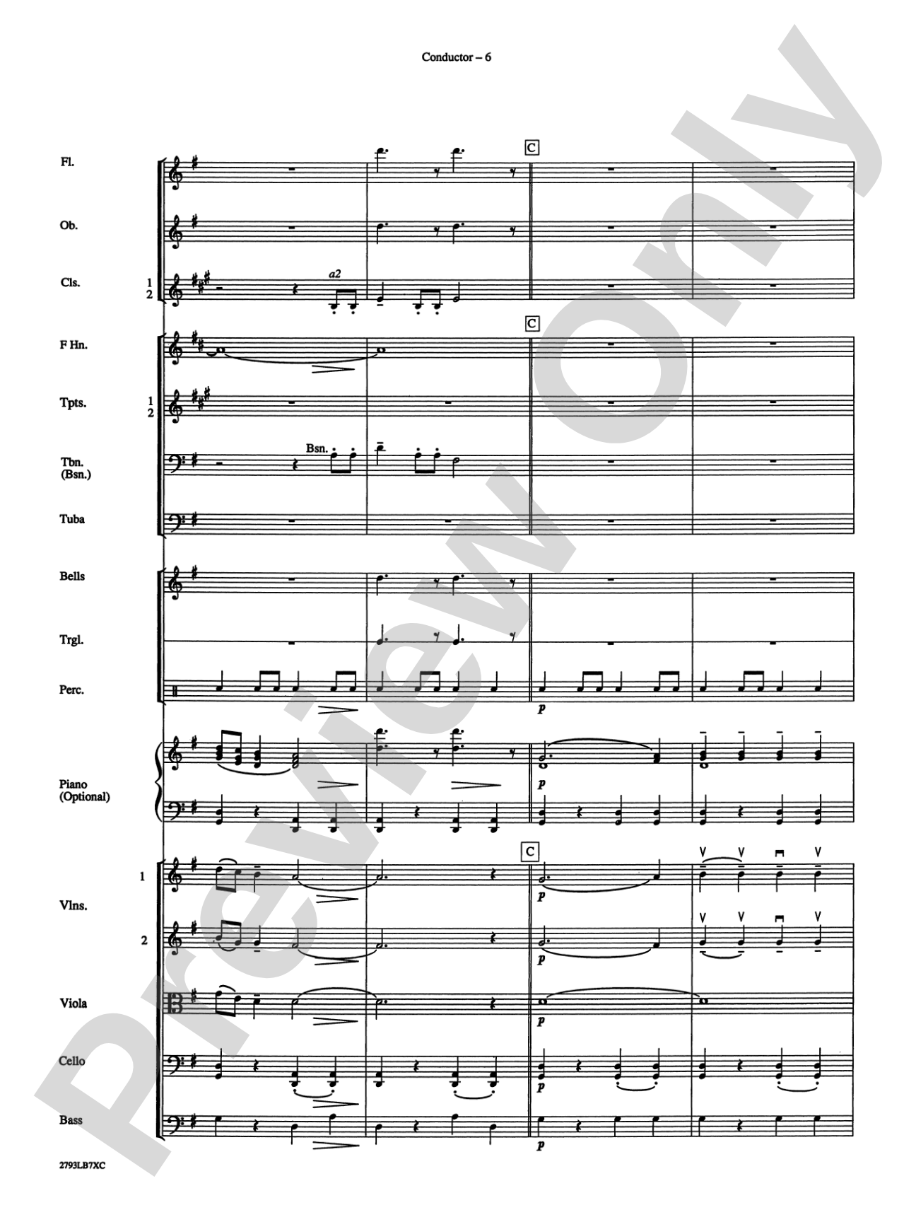 The Little Drummer Boy: Full Orchestra Conductor Score & Parts