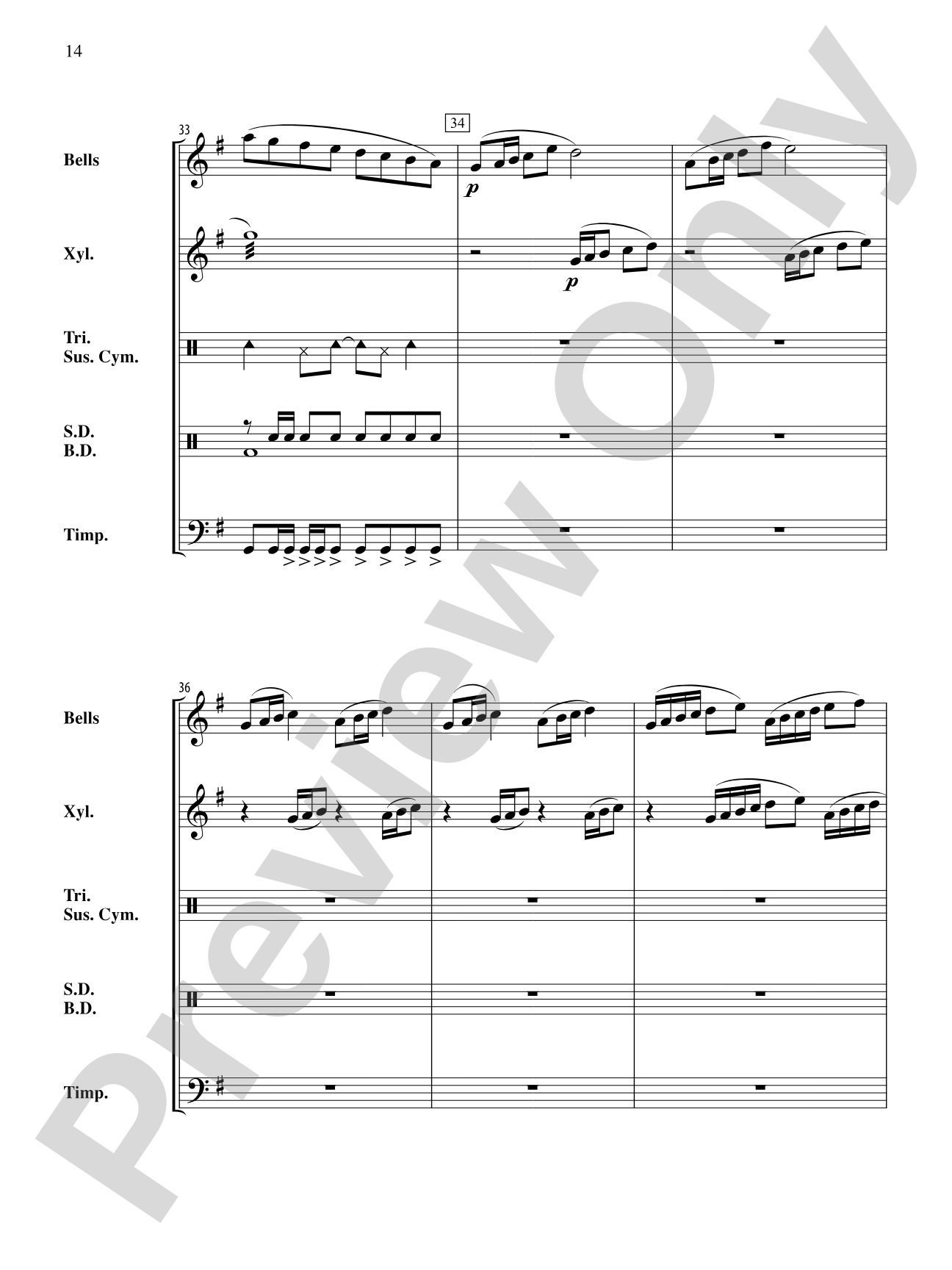 The Anthony J. Cirone Intermediate Percussion Ensemble Collection: Percussion Ensemble Conductor Score & Parts