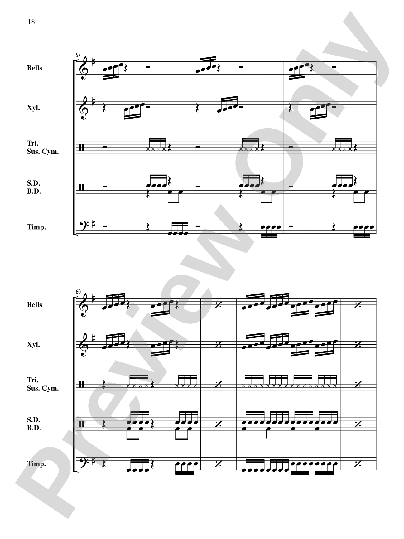 The Anthony J. Cirone Intermediate Percussion Ensemble Collection: Percussion Ensemble Conductor Score & Parts