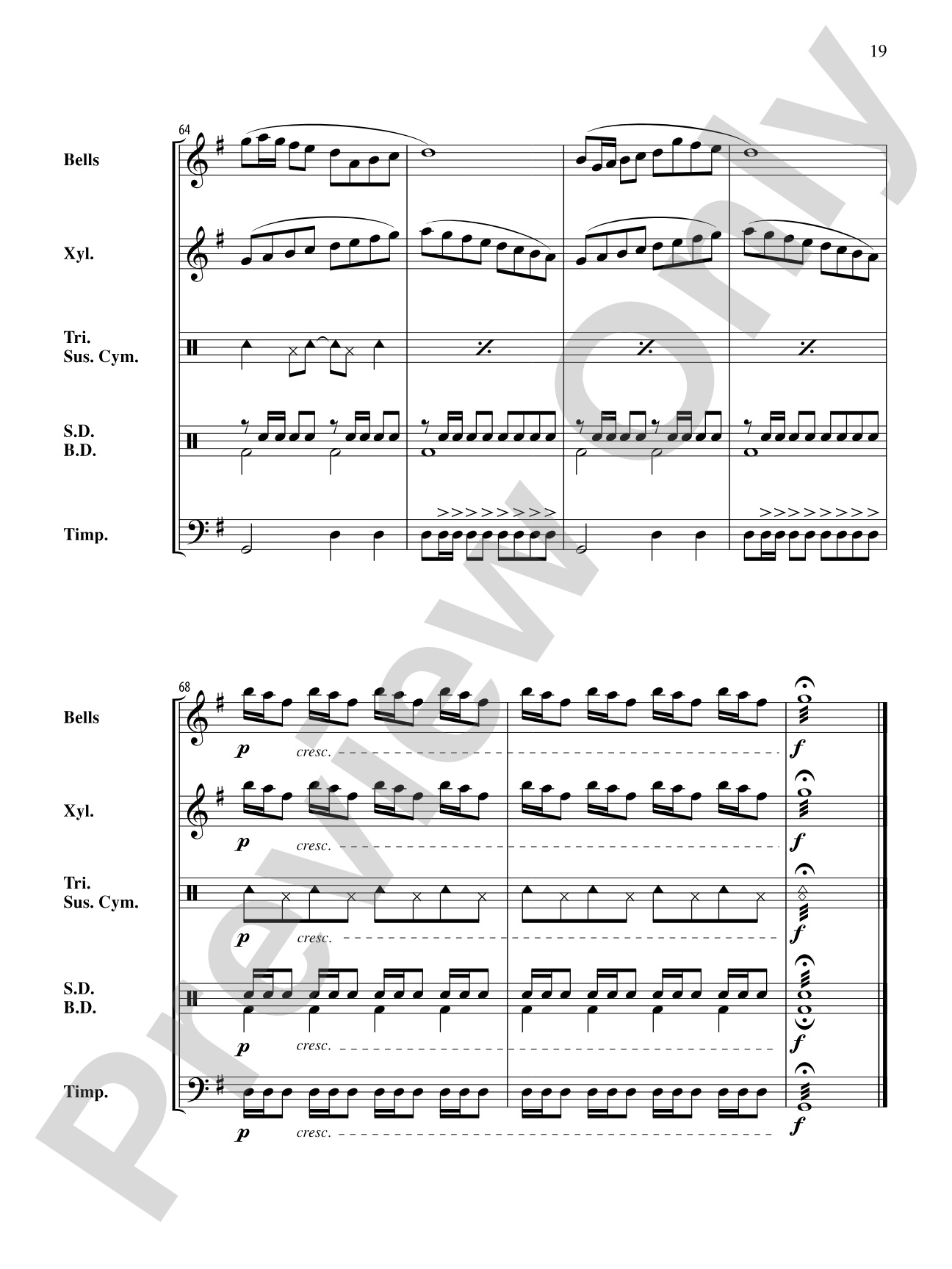 The Anthony J. Cirone Intermediate Percussion Ensemble Collection: Percussion Ensemble Conductor Score & Parts