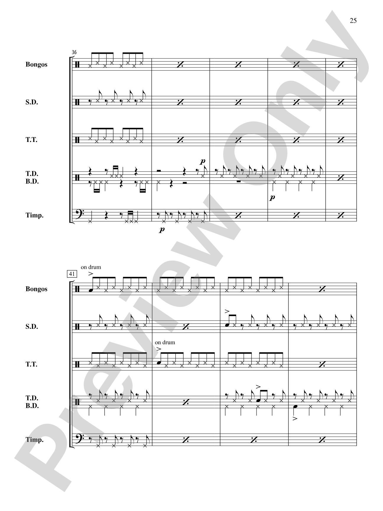 The Anthony J. Cirone Intermediate Percussion Ensemble Collection: Percussion Ensemble Conductor Score & Parts