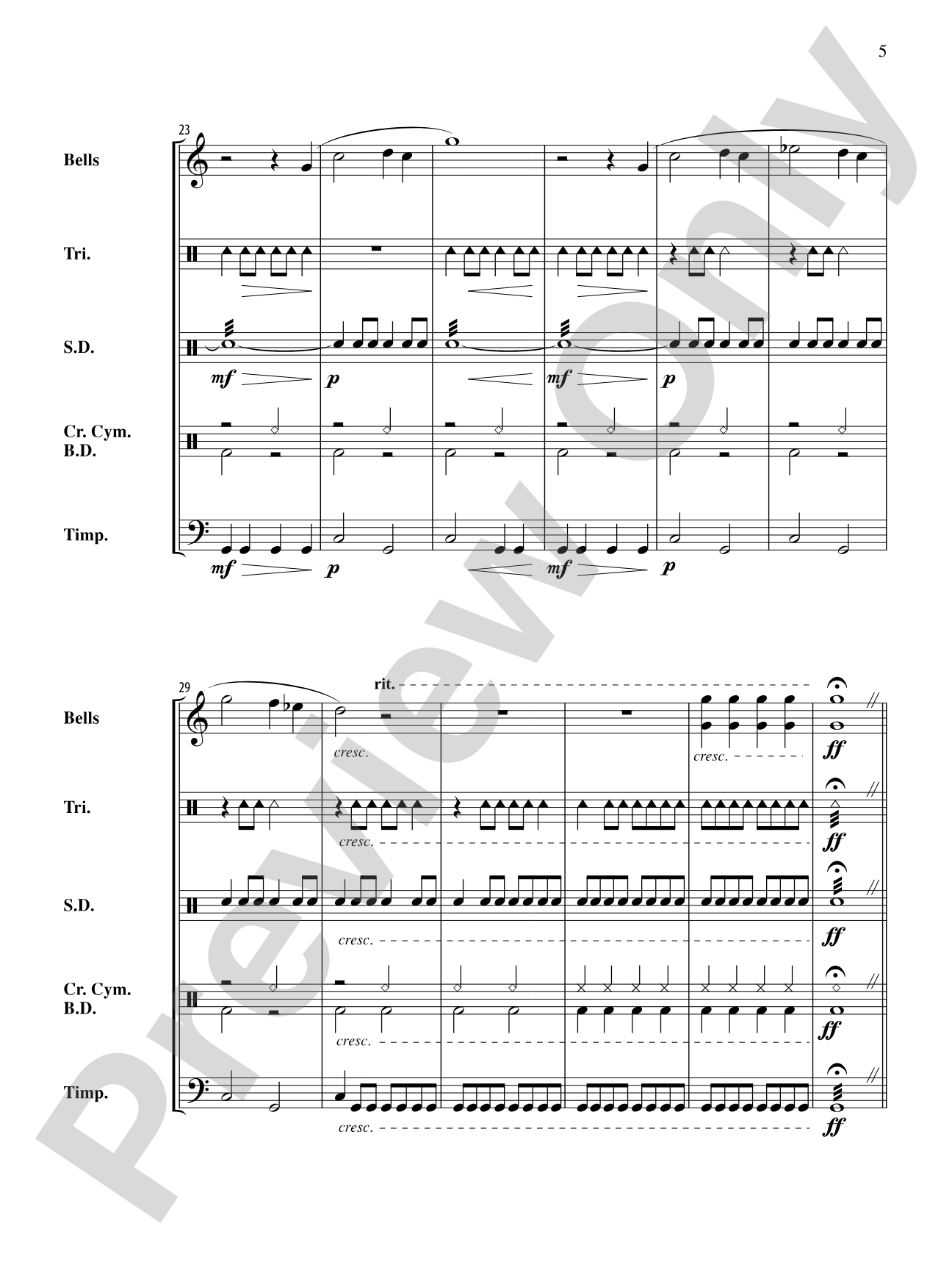 The Anthony J. Cirone Intermediate Percussion Ensemble Collection: Percussion Ensemble Conductor Score & Parts