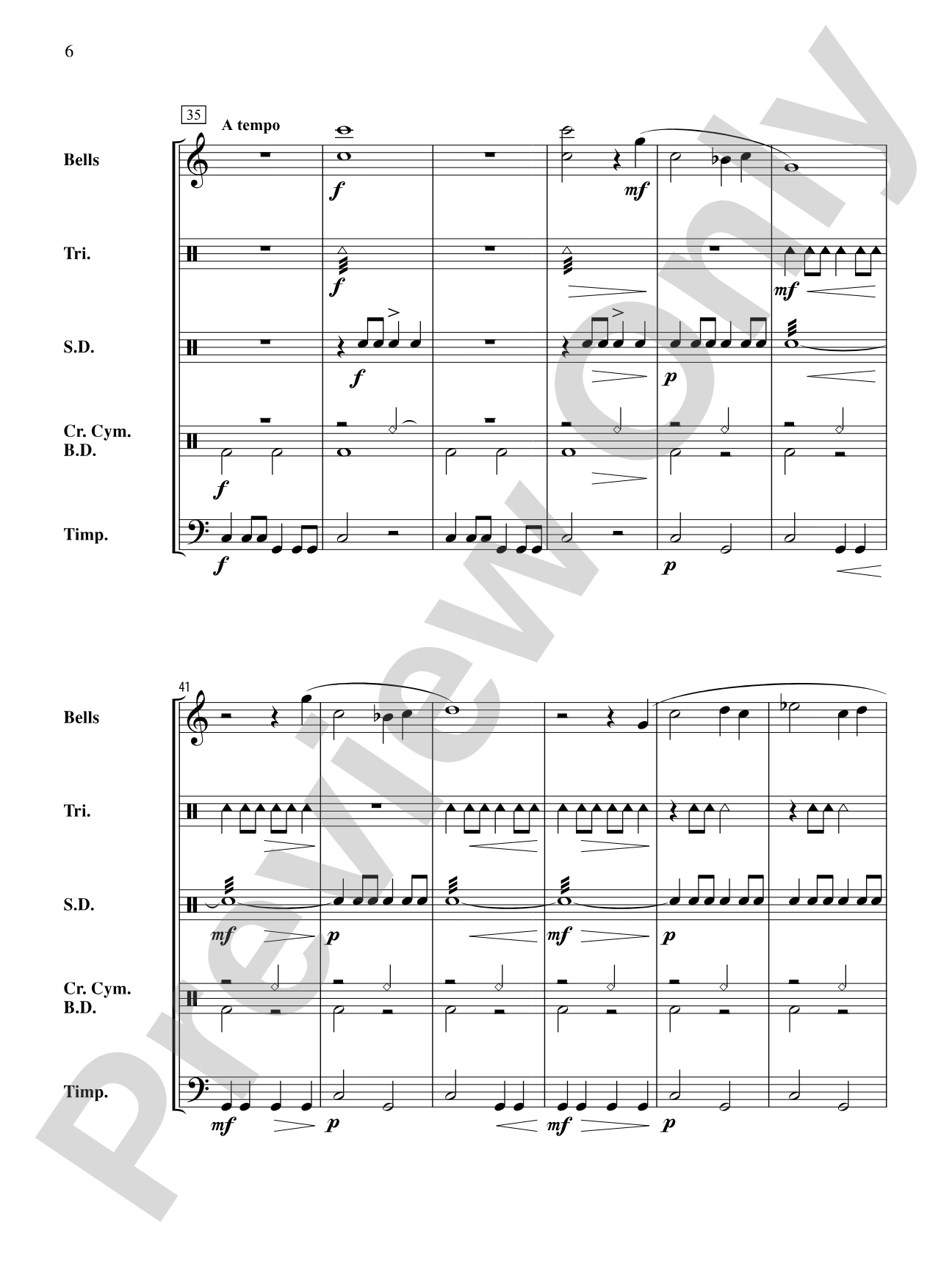 The Anthony J. Cirone Intermediate Percussion Ensemble Collection: Percussion Ensemble Conductor Score & Parts