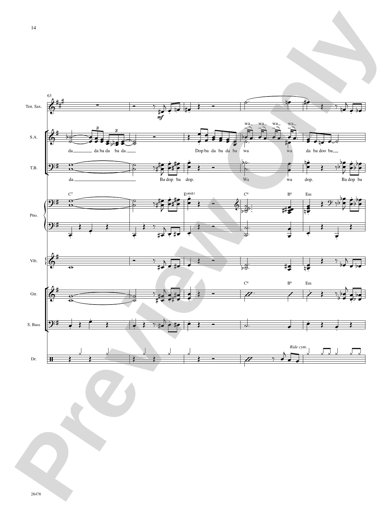 The Pink Panther: Choral SoundPax