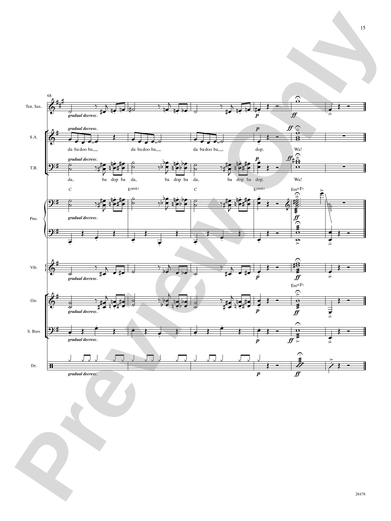 The Pink Panther: Choral SoundPax