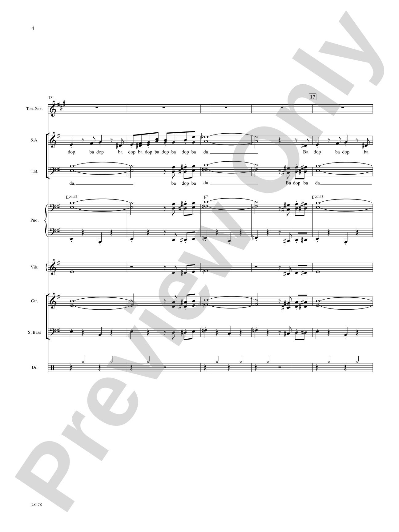 The Pink Panther: Choral SoundPax
