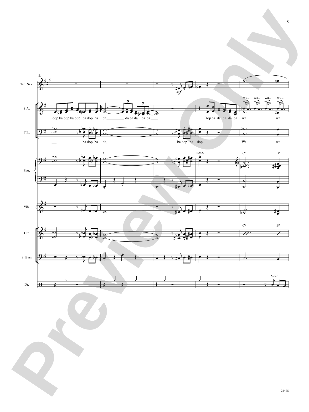 The Pink Panther: Choral SoundPax
