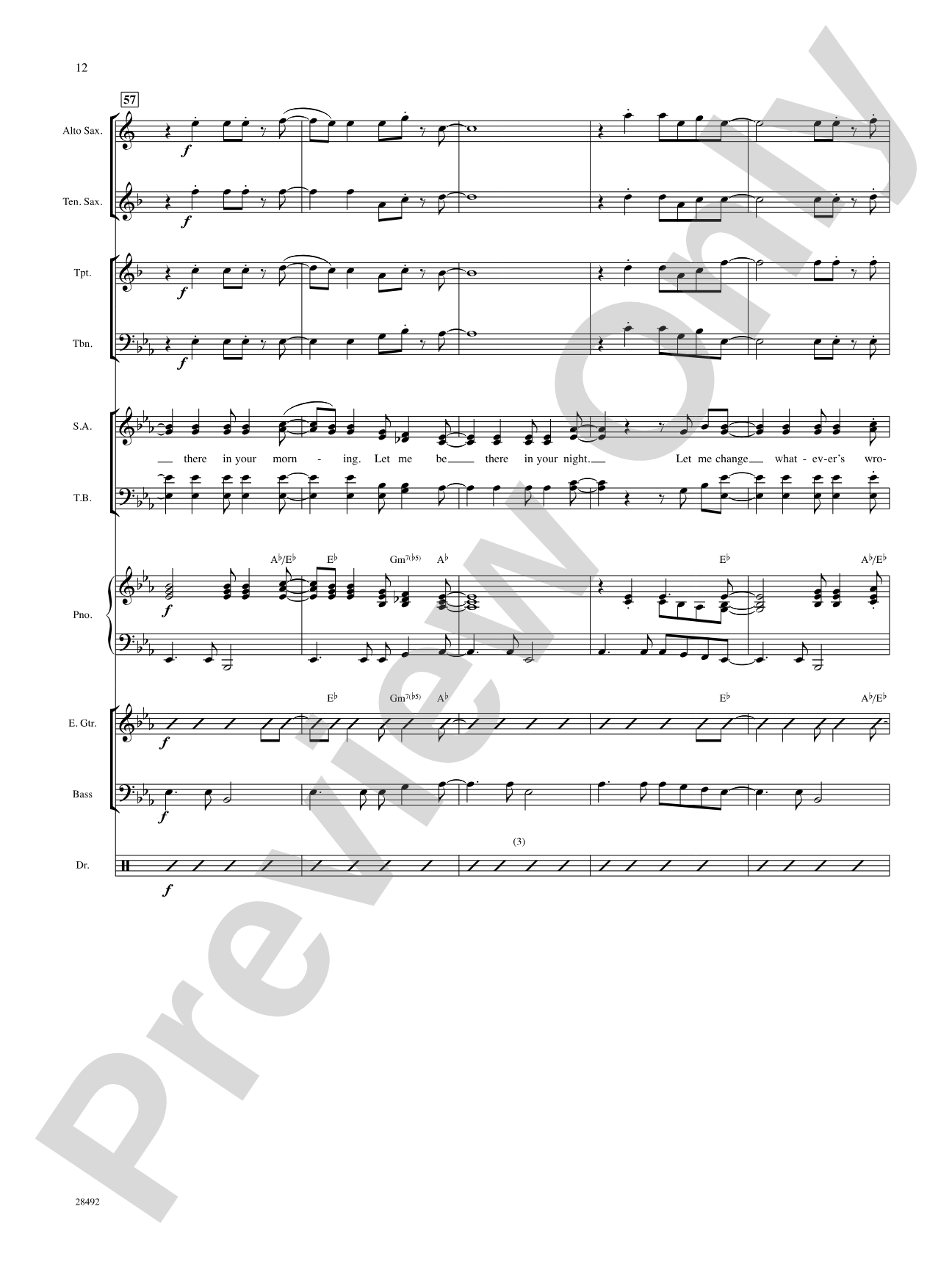 Let Me Be There: Choral SoundPax