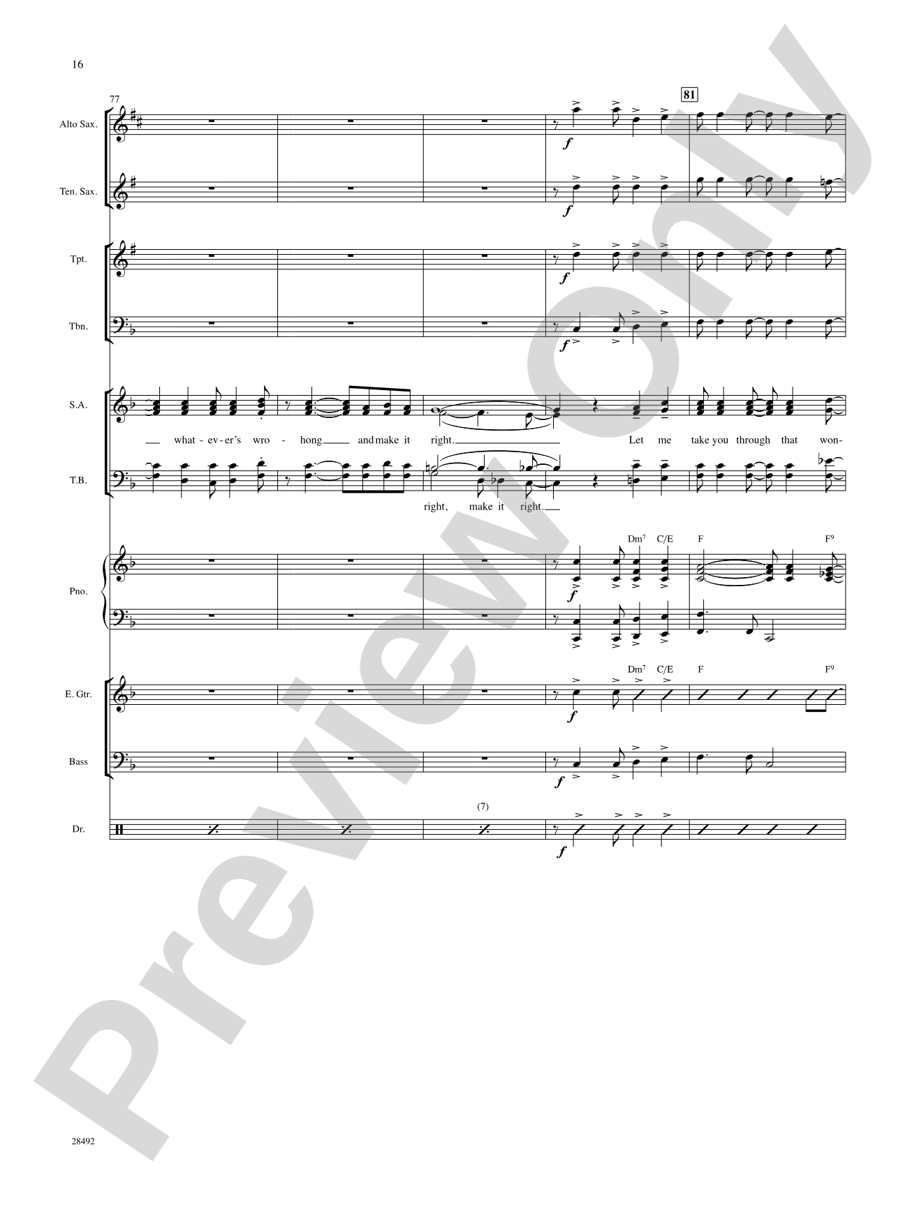 Let Me Be There: Choral SoundPax
