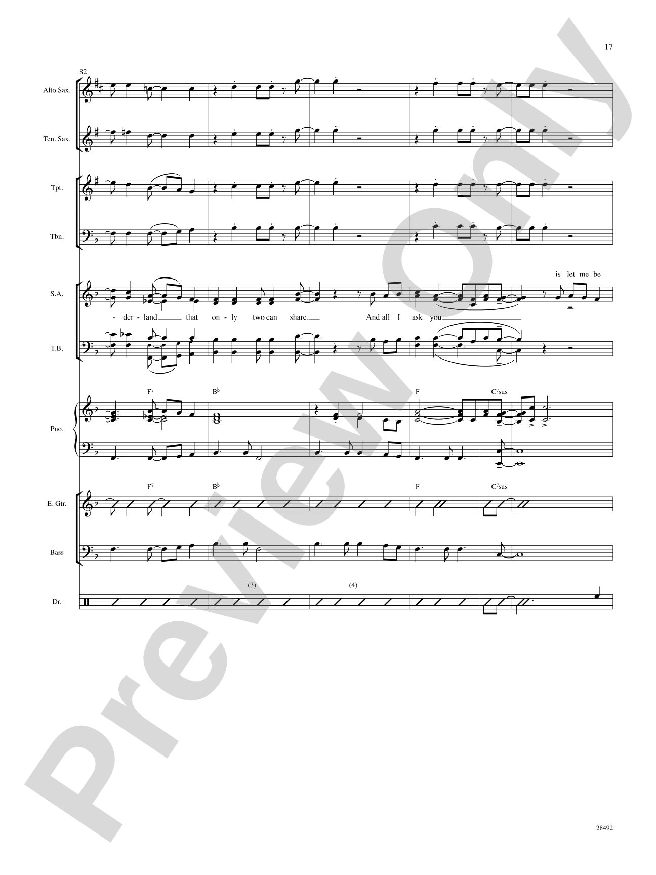 Let Me Be There: Choral SoundPax