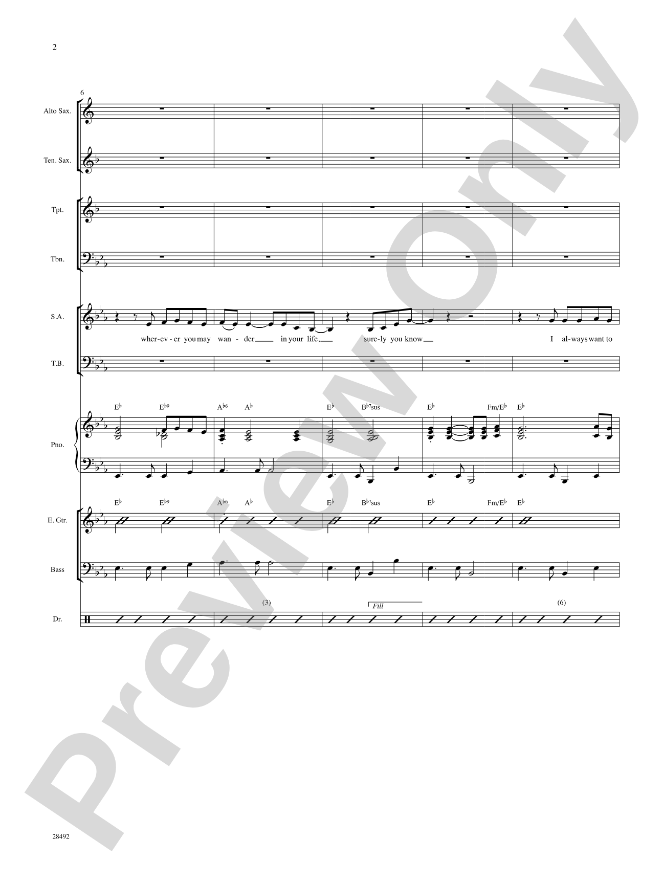 Let Me Be There: Choral SoundPax