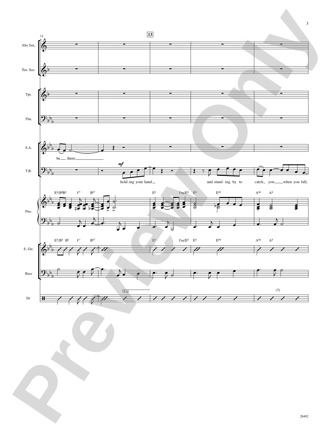Let Me Be There: Choral SoundPax