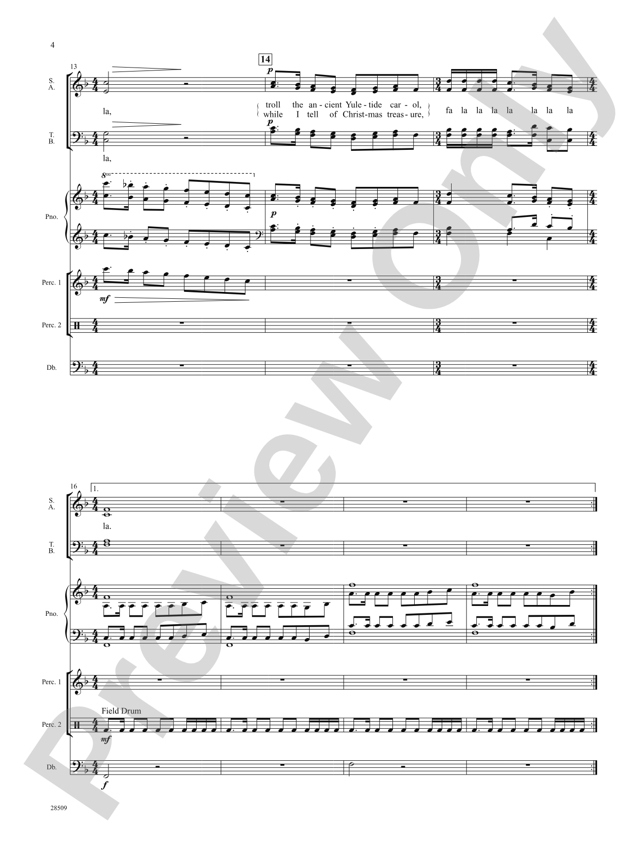 Deck the Hall: Choral SoundPax