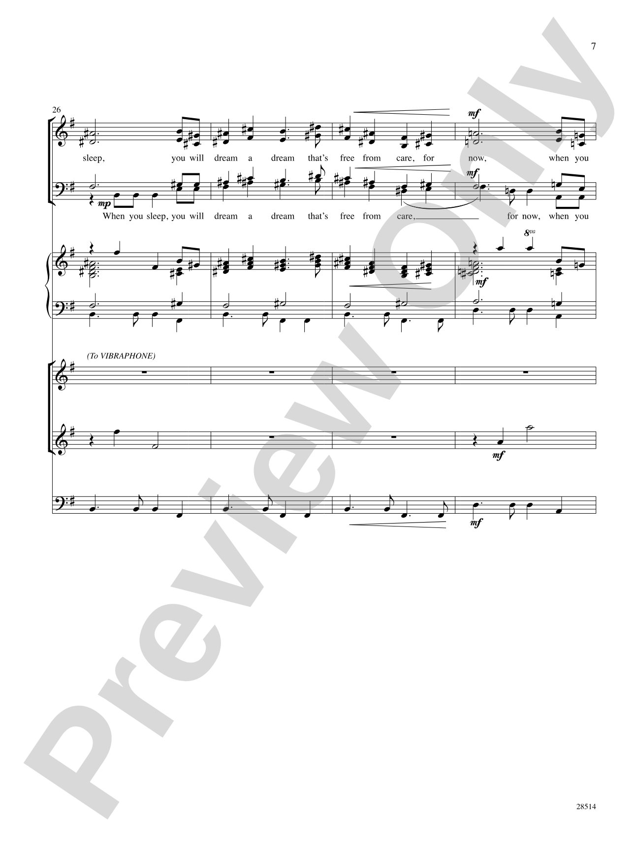 Starting Here, Starting Now (from the musical Starting Here, Starting Now): Score: Choral SoundPax