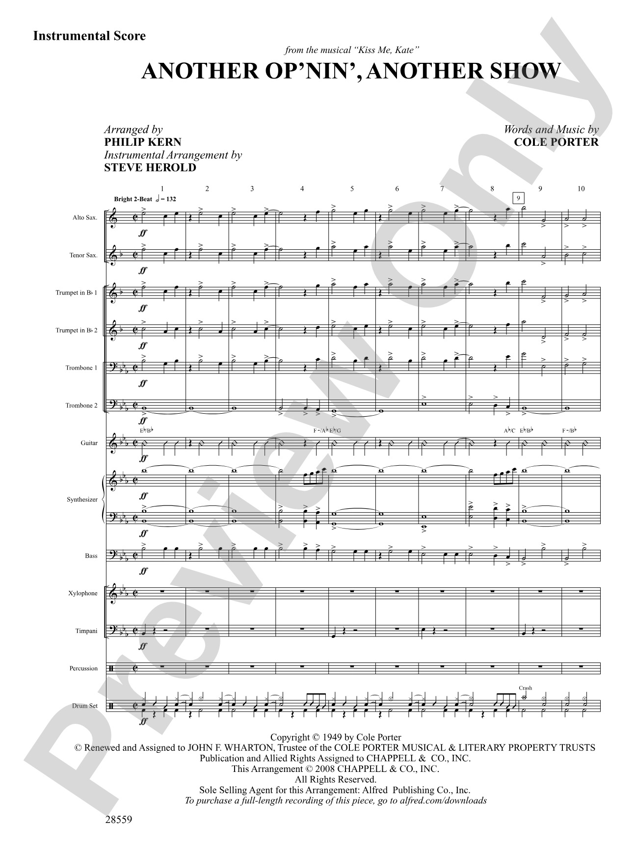 Another Op'nin', Another Show: Choral SoundPax