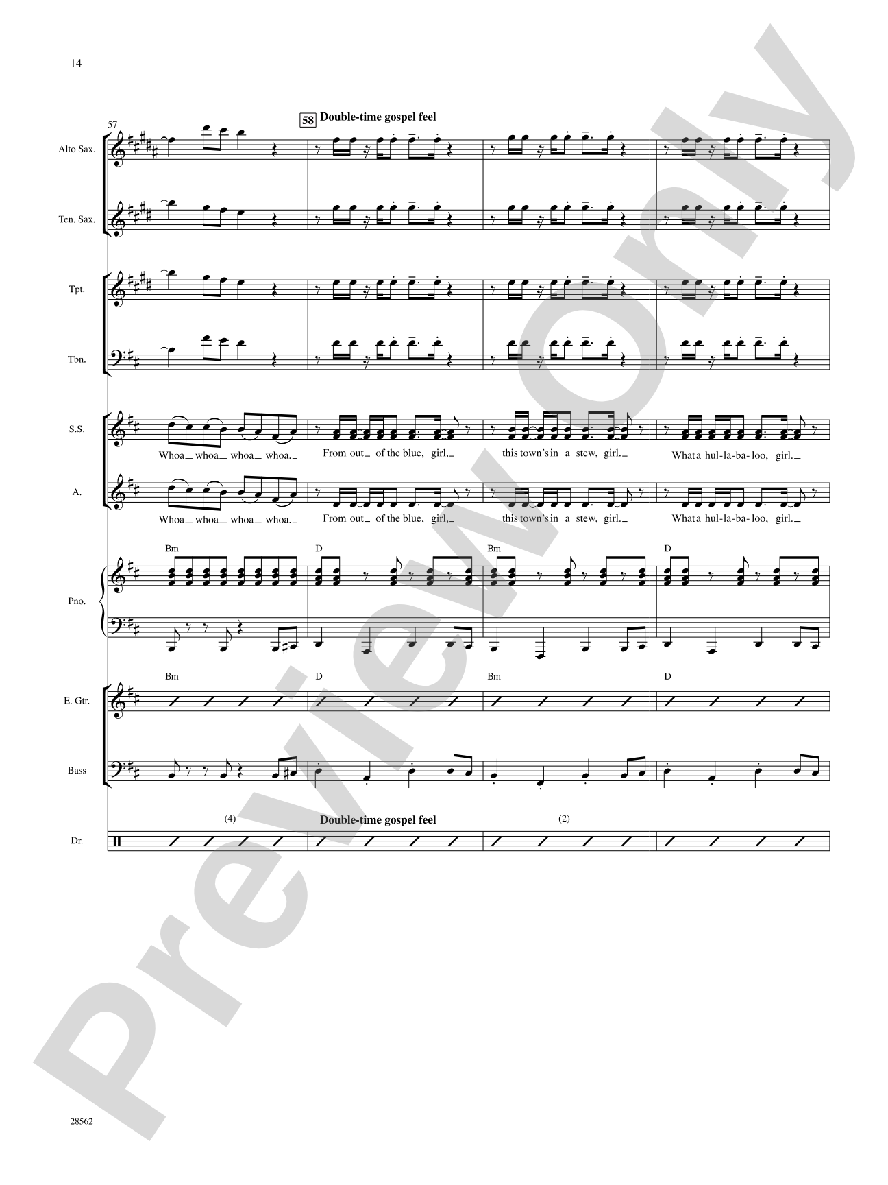 The New Girl in Town (from the movie Hairspray): Choral SoundPax