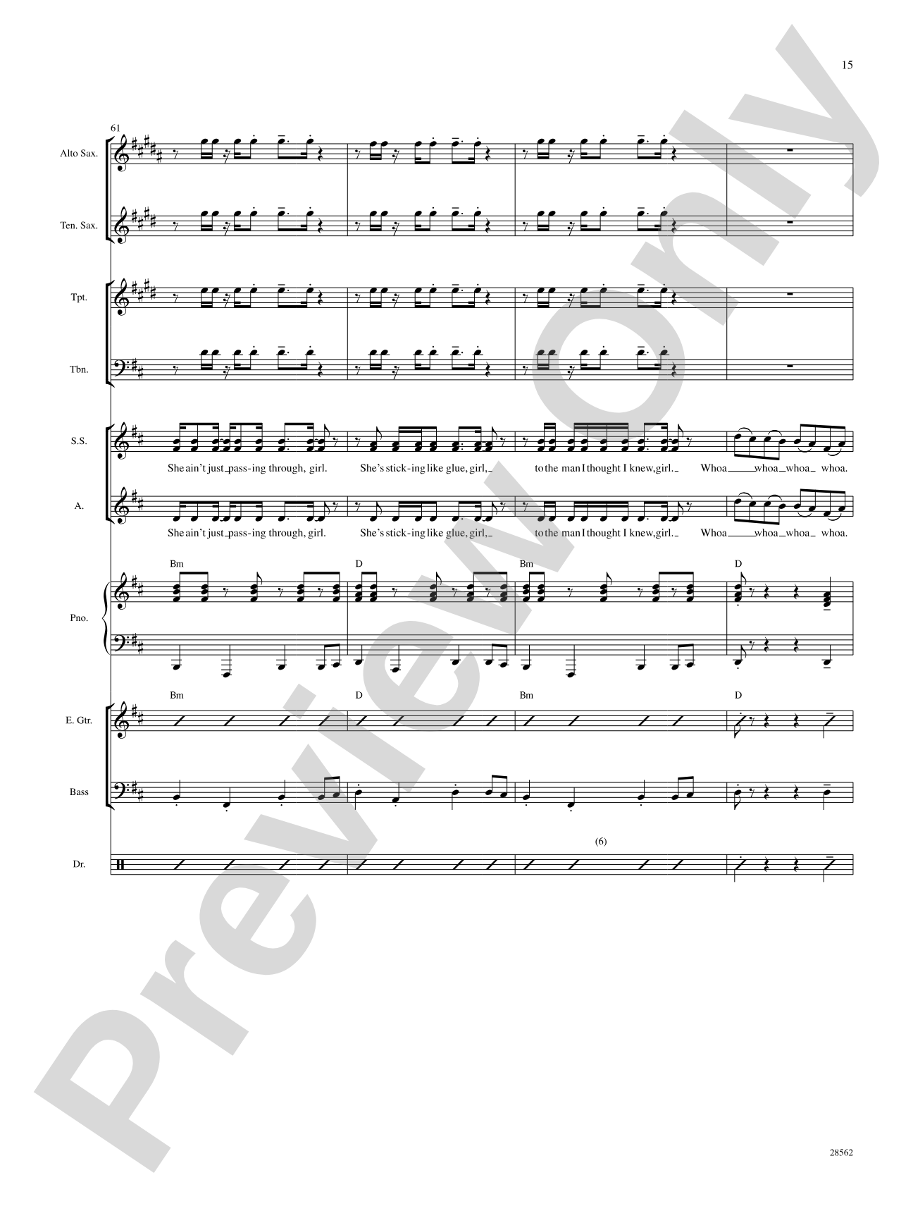 The New Girl in Town (from the movie Hairspray): Choral SoundPax