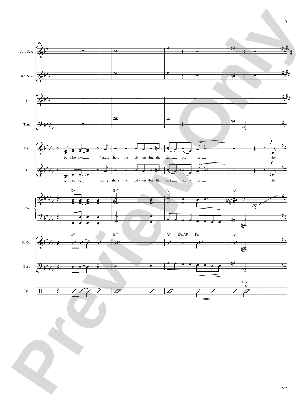 The New Girl in Town (from the movie Hairspray): Choral SoundPax