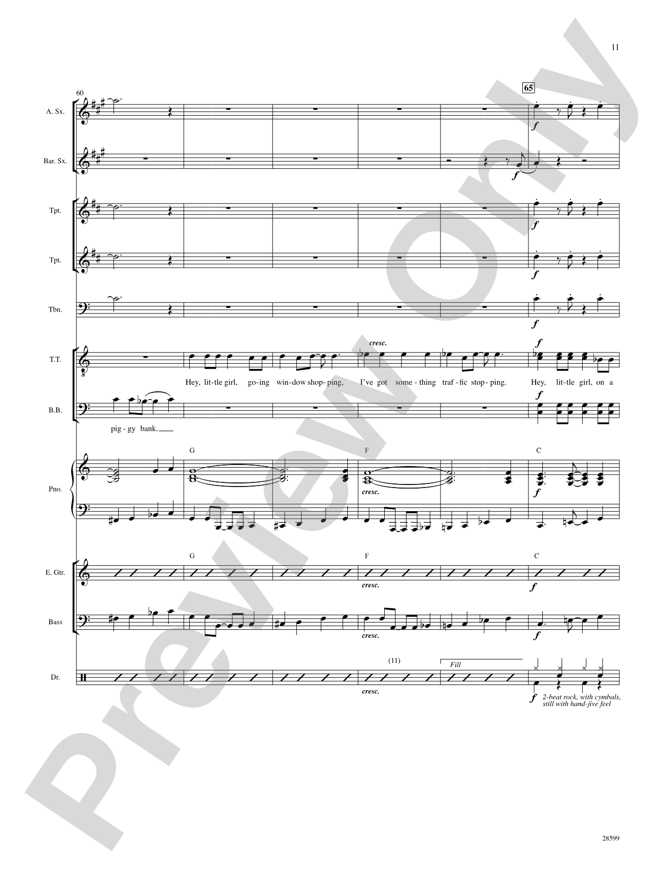Ladies' Choice (from the movie Hairspray): Choral SoundPax