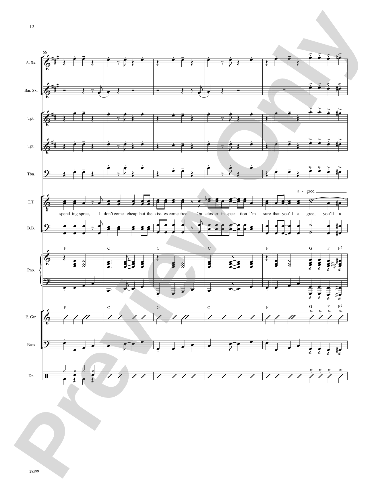 Ladies' Choice (from the movie Hairspray): Choral SoundPax