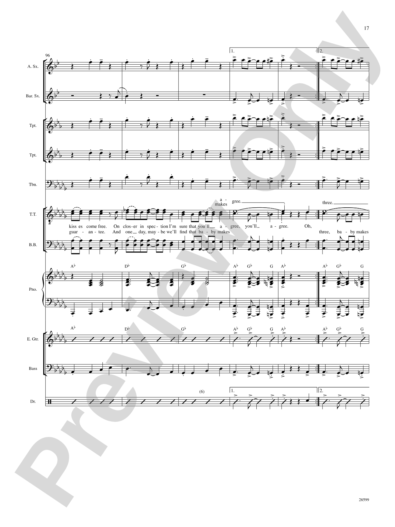Ladies' Choice (from the movie Hairspray): Choral SoundPax