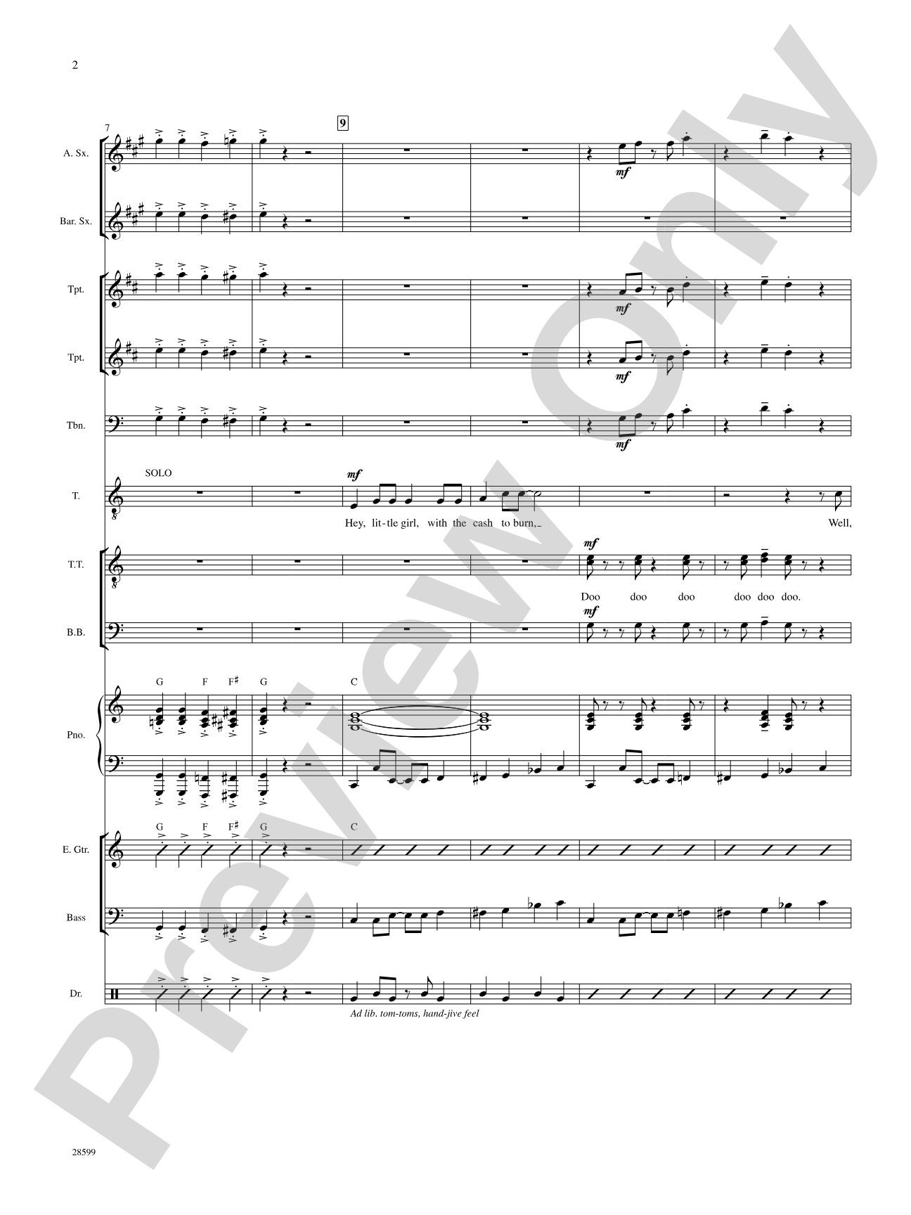 Ladies' Choice (from the movie Hairspray): Choral SoundPax