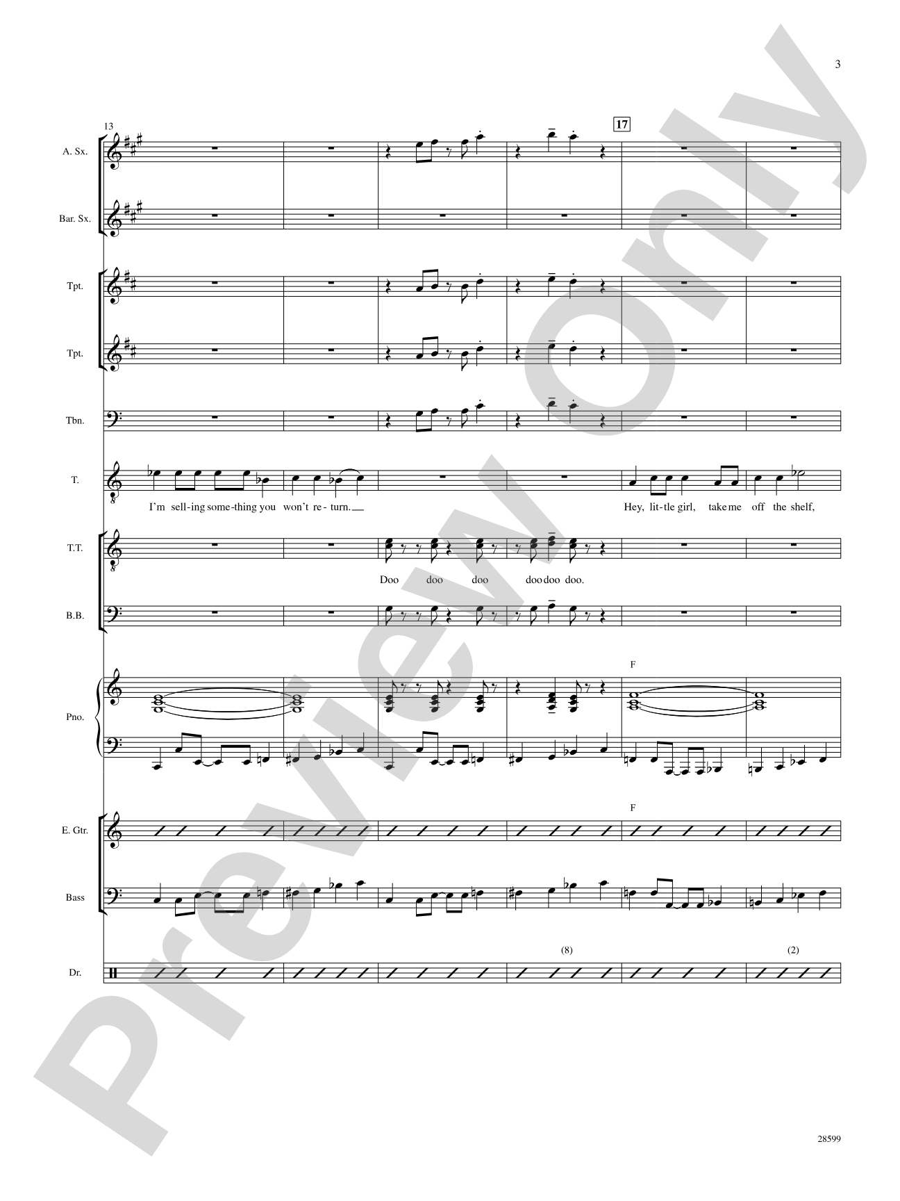 Ladies' Choice (from the movie Hairspray): Choral SoundPax