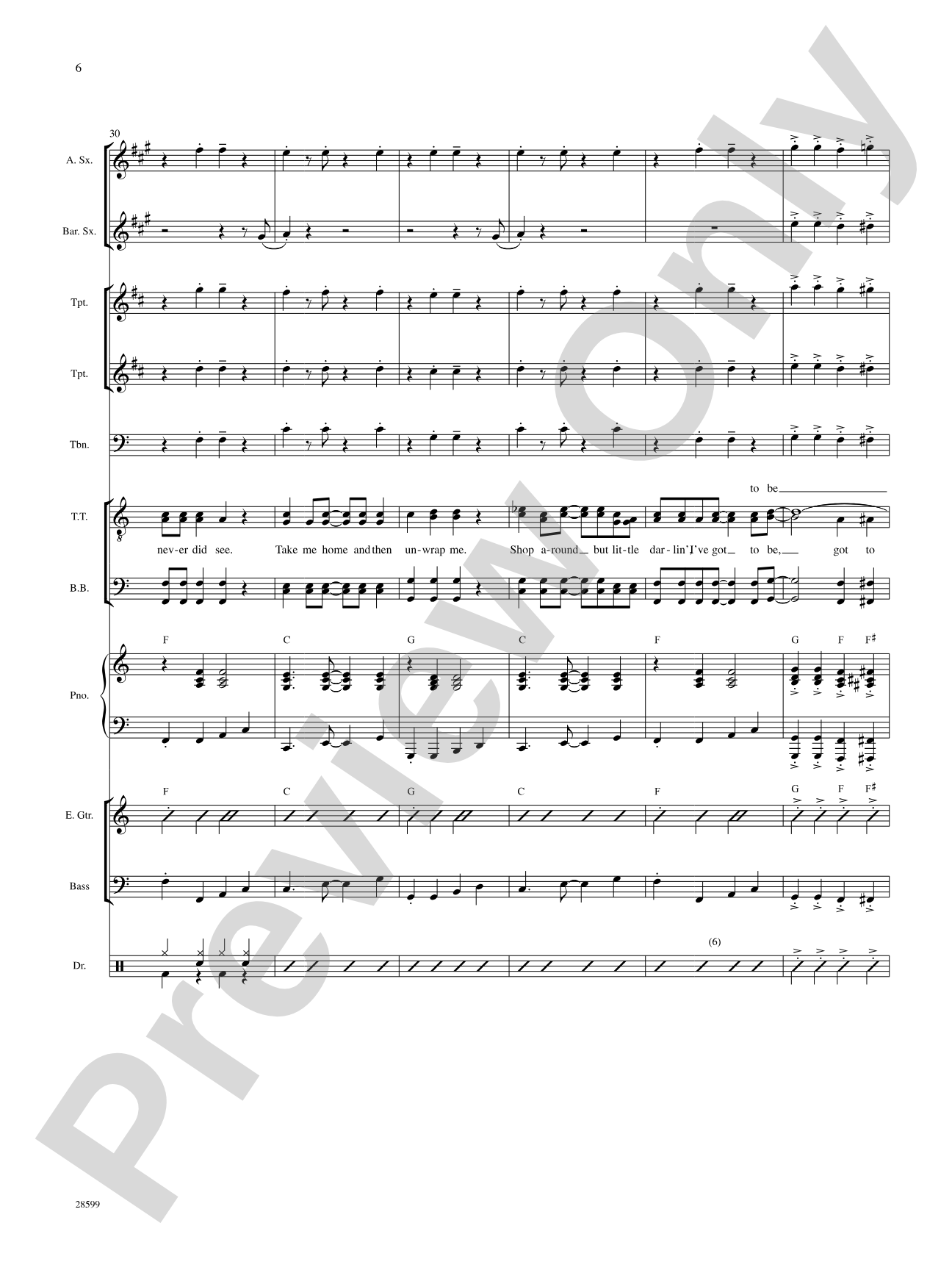 Ladies' Choice (from the movie Hairspray): Choral SoundPax