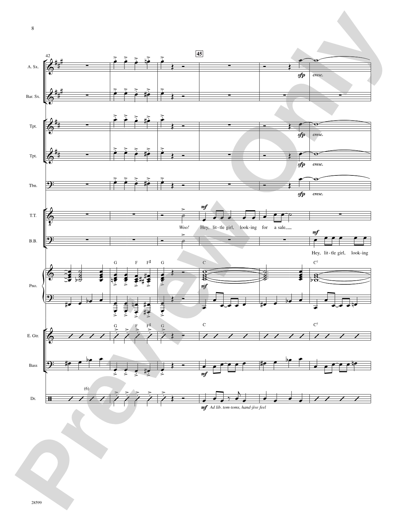 Ladies' Choice (from the movie Hairspray): Choral SoundPax