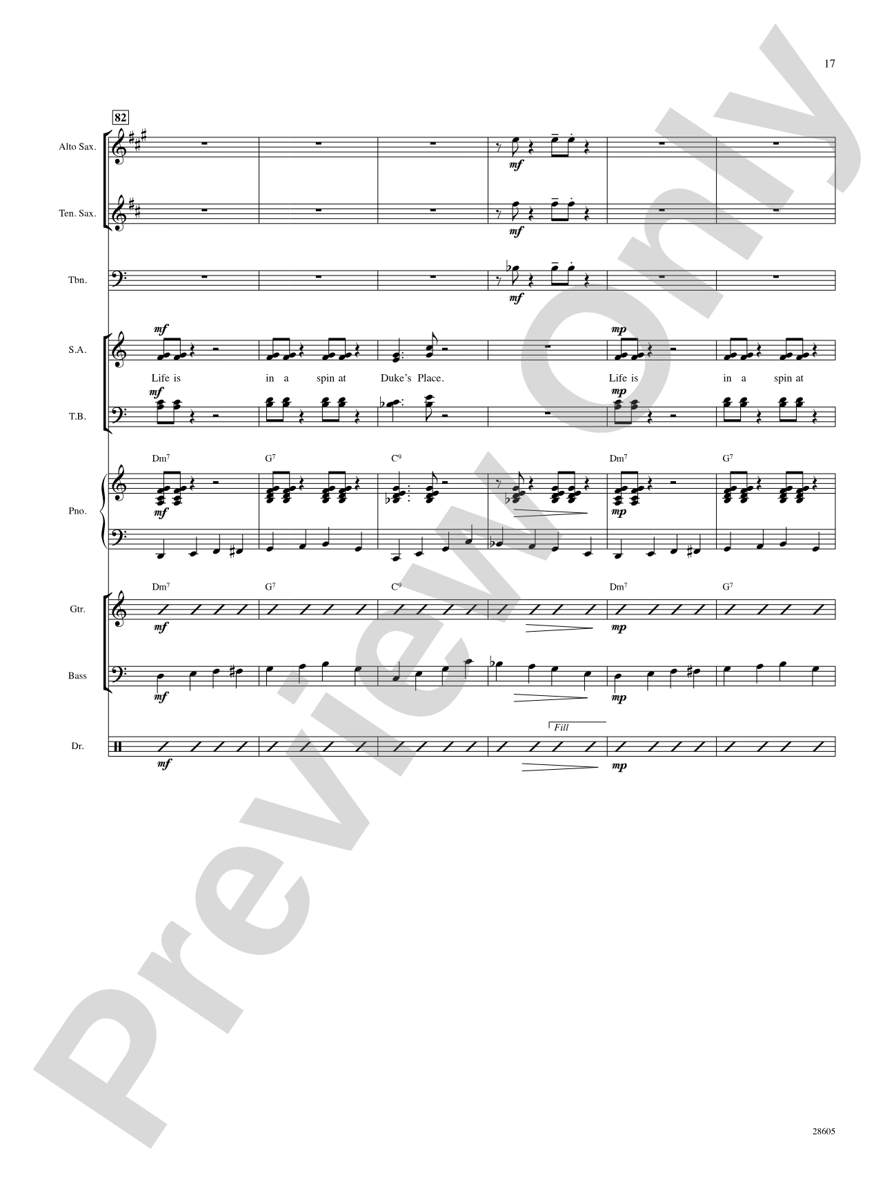 Duke's Place: Choral SoundPax