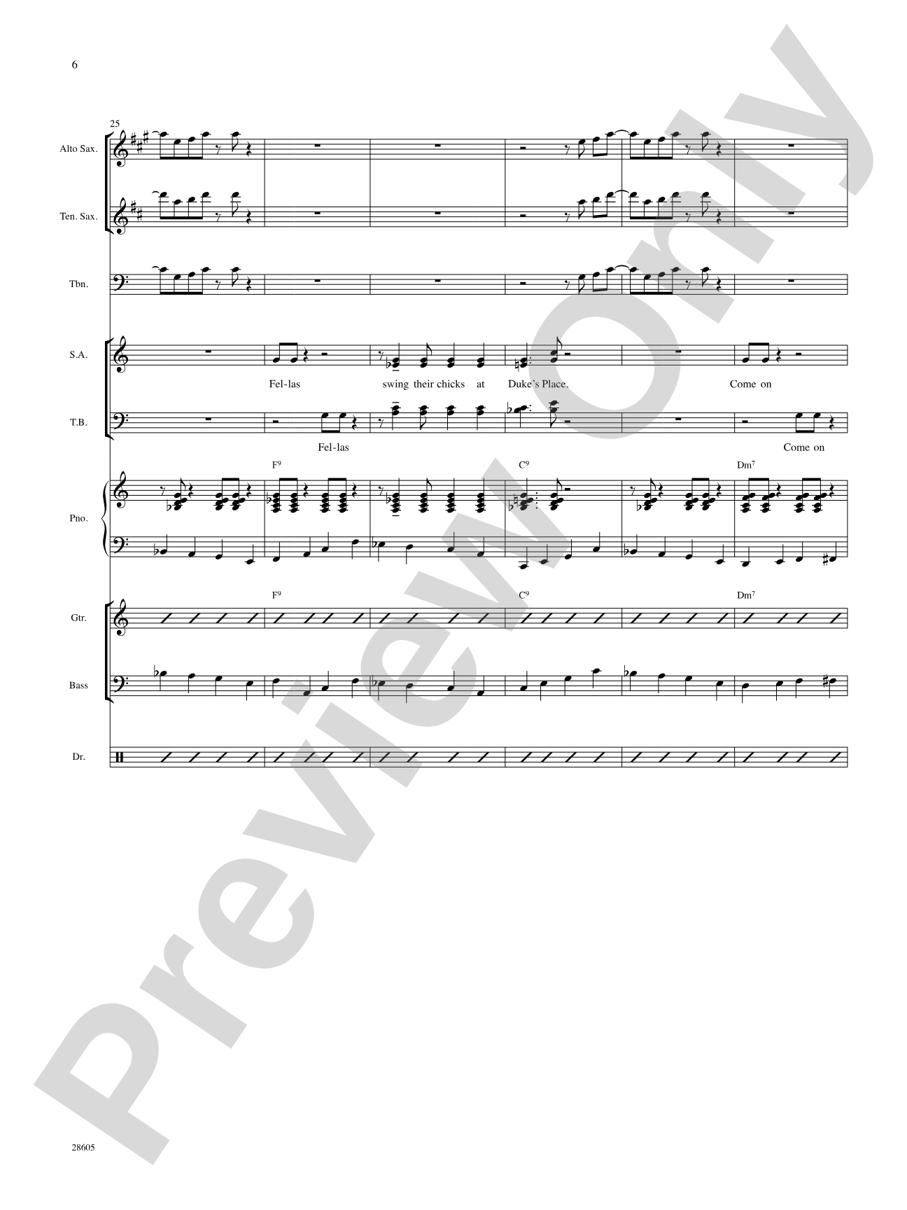 Duke's Place: Choral SoundPax