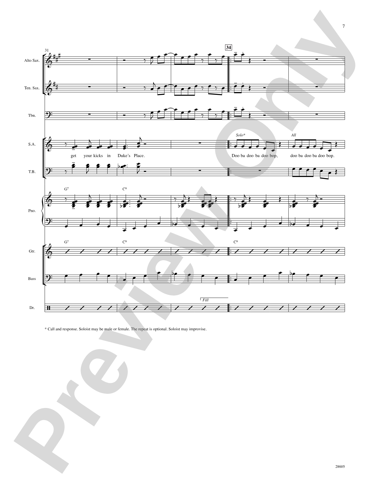 Duke's Place: Choral SoundPax