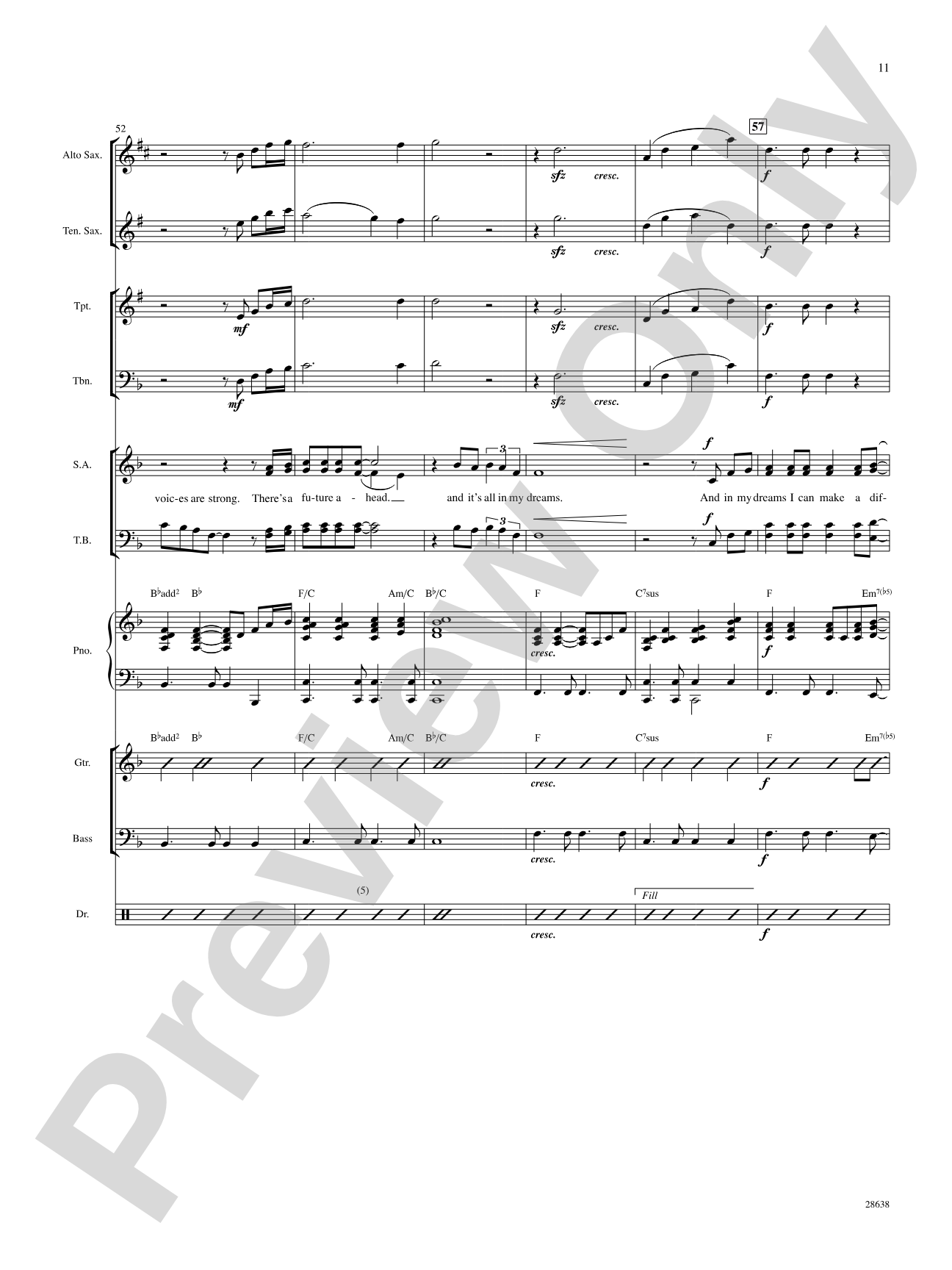 In My Dreams: Choral SoundPax