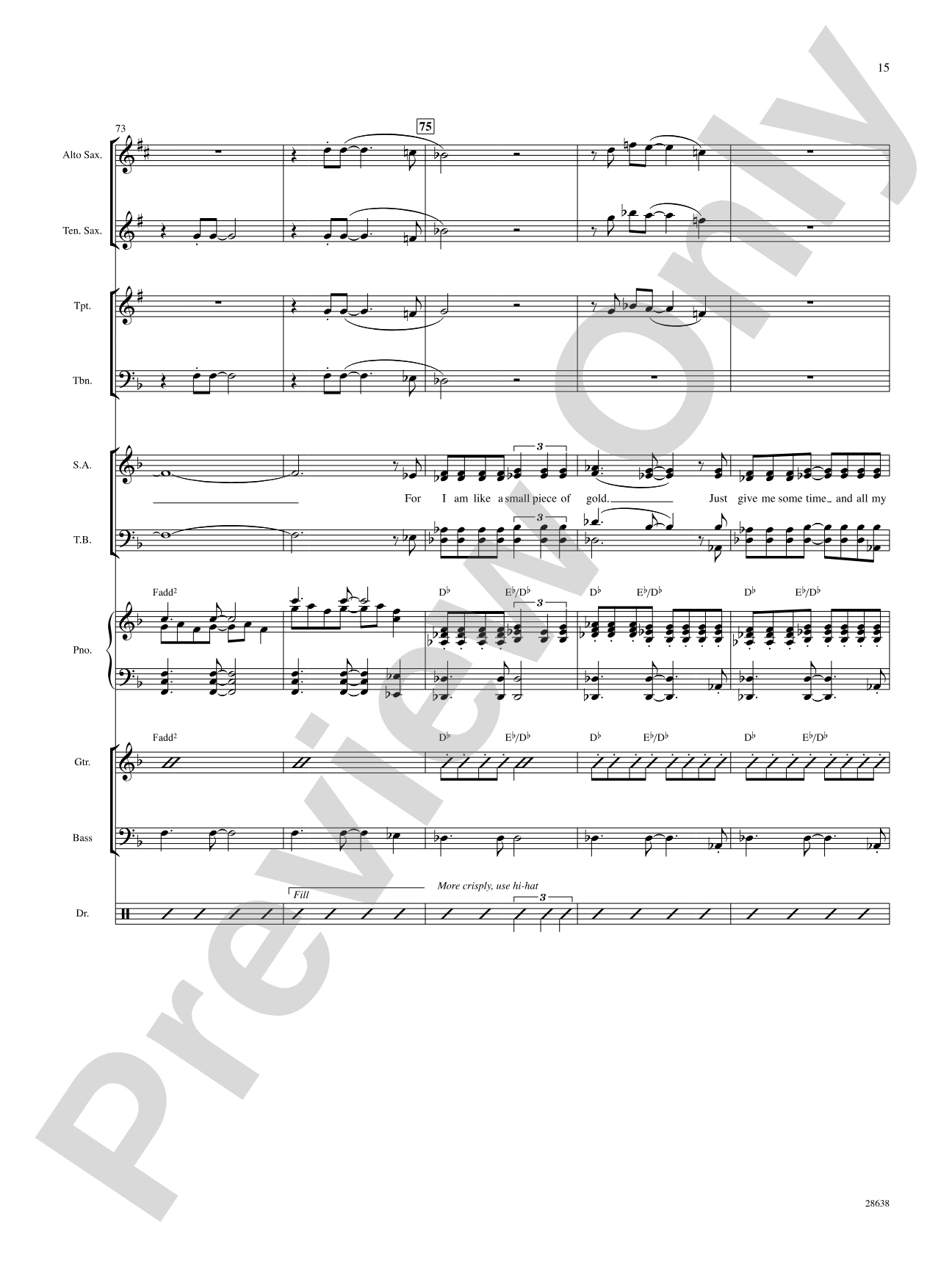 In My Dreams: Choral SoundPax