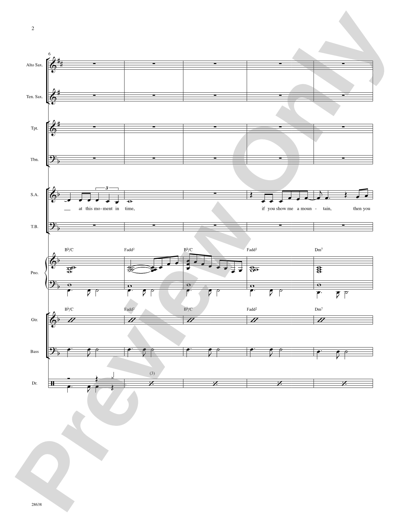 In My Dreams: Choral SoundPax