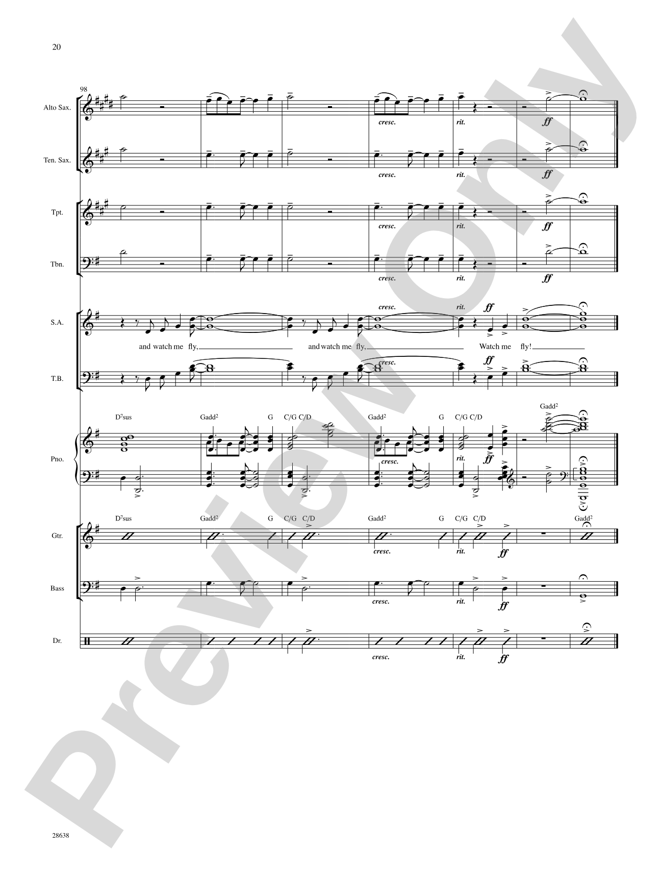 In My Dreams: Choral SoundPax
